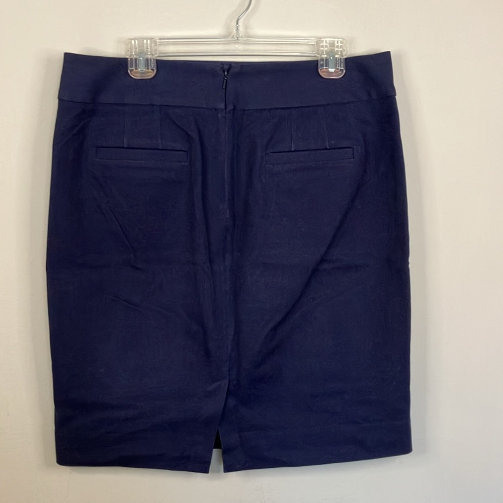 Banana Republic Sloan navy pencil skirt - Picture 3 of 7